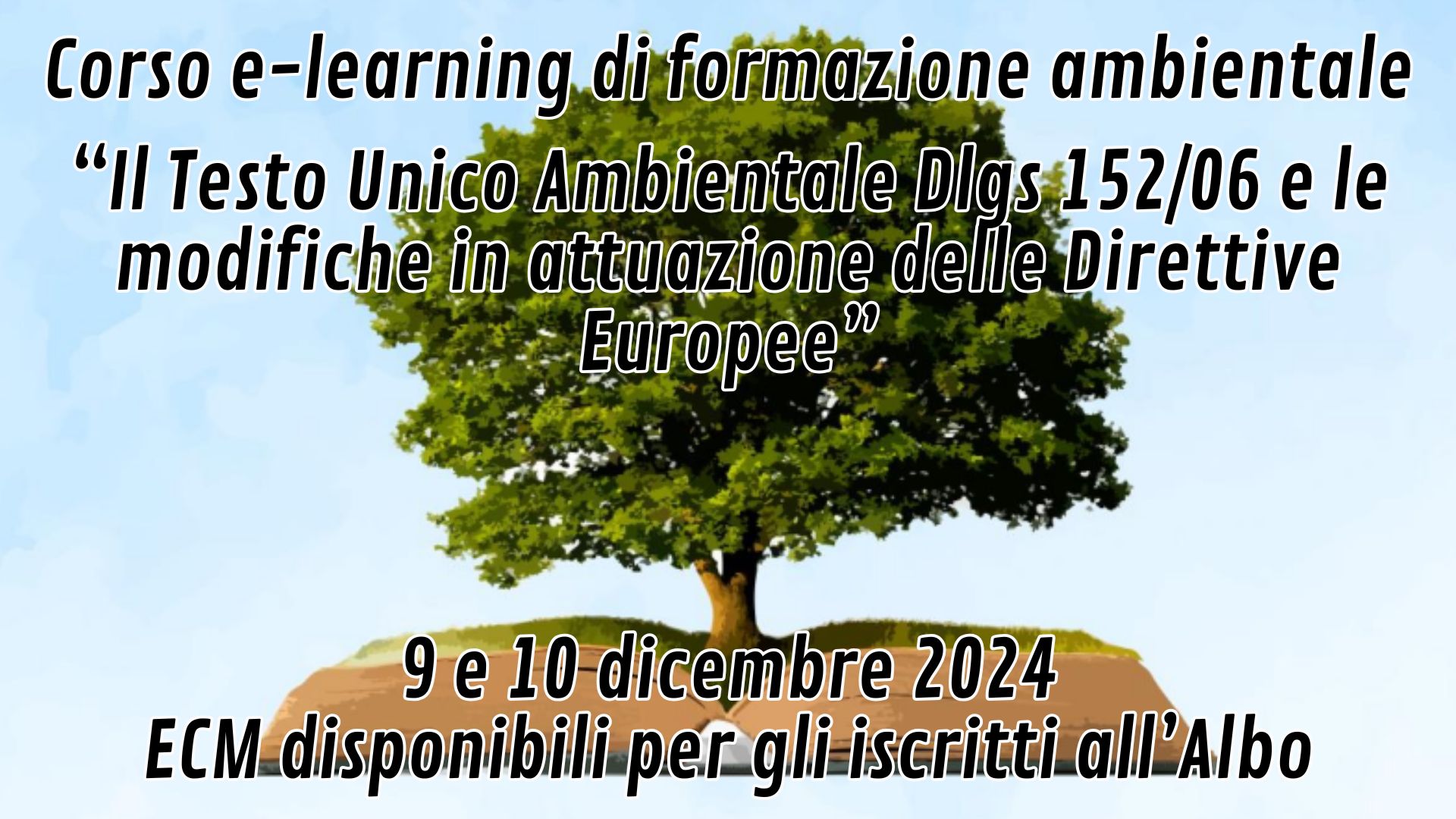 In arrivo il corso elearning FNOB sul Testo Unico Ambientale
